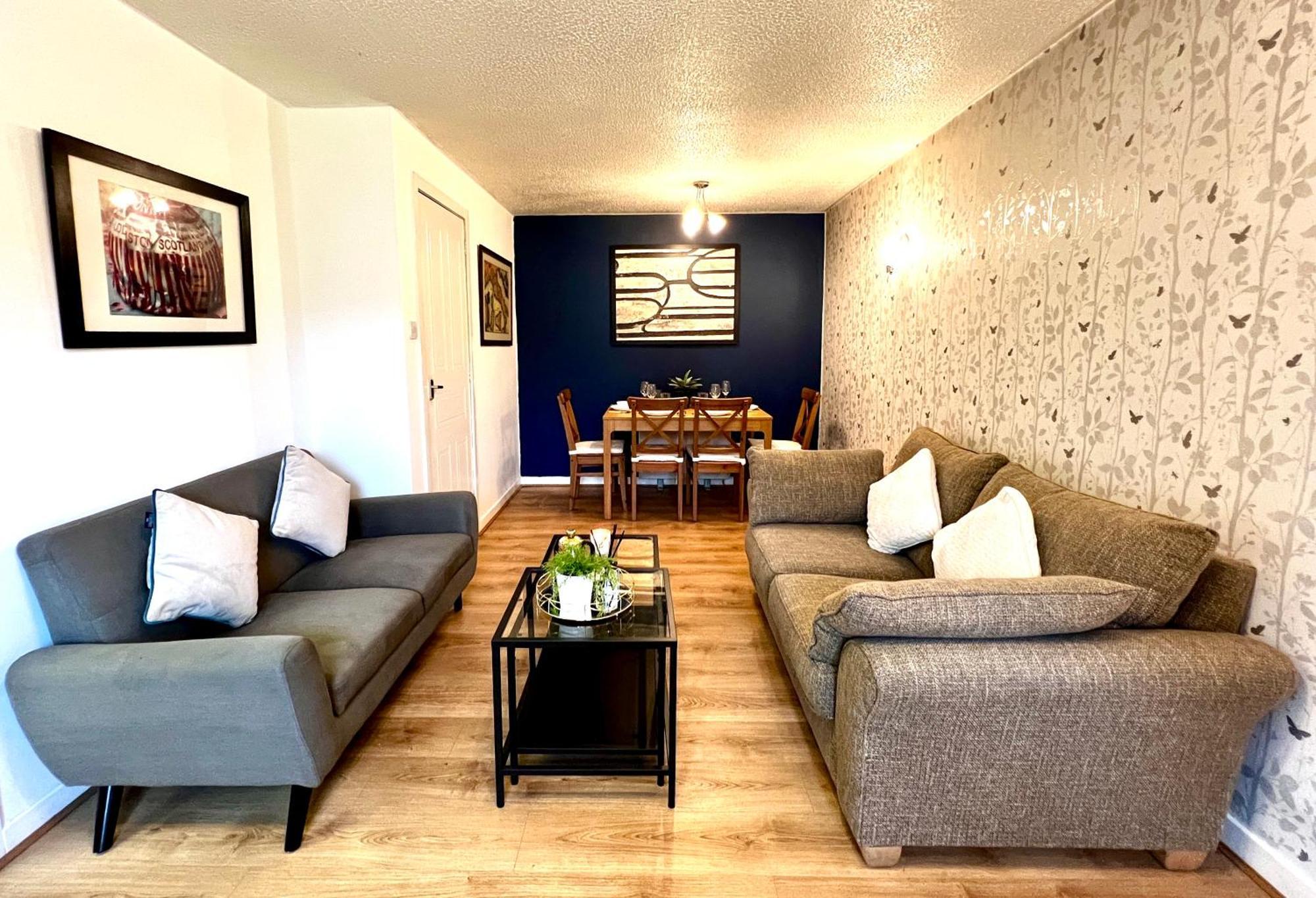 格拉斯哥Ground Floor Flat With Free Parking & Wifi公寓 外观 照片