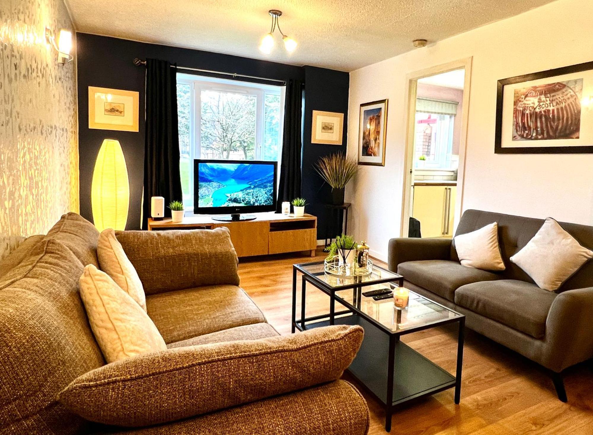 格拉斯哥Ground Floor Flat With Free Parking & Wifi公寓 外观 照片