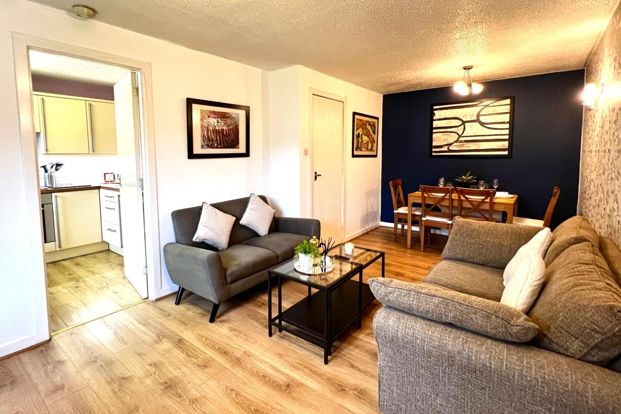 格拉斯哥Ground Floor Flat With Free Parking & Wifi公寓 外观 照片